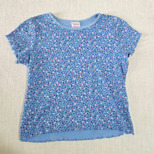 Load image into Gallery viewer, Vintage Floral Blue Shirt kids 10/12
