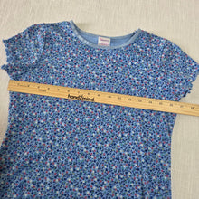 Load image into Gallery viewer, Vintage Floral Blue Shirt kids 10/12

