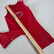 Load image into Gallery viewer, Vintage Football Wide Leg Pantsuit 9-12 months
