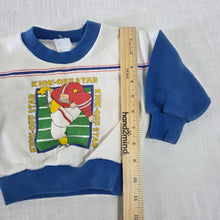 Load image into Gallery viewer, Vintage Football Double Hit Crewneck 6-9 months
