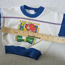 Load image into Gallery viewer, Vintage Football Double Hit Crewneck 6-9 months
