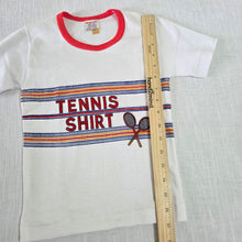 Load image into Gallery viewer, Vintage "Tennis Shirt" Tee 5t
