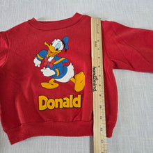 Load image into Gallery viewer, Vintage Donald Duck Crewneck 2t
