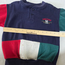 Load image into Gallery viewer, Vintage Muted Color Block Crewneck kids 6
