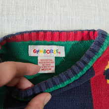 Load image into Gallery viewer, Vintage Gymboree Sporty Knit Sweater 3t/4t
