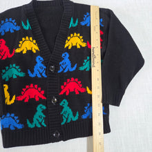 Load image into Gallery viewer, Vintage Dinosaur Knit Cardigan 5t
