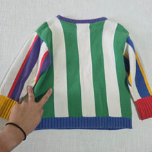 Load image into Gallery viewer, Vintage Gymboree Striped Knit Cotton Sweater 4t

