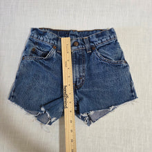 Load image into Gallery viewer, Vintage Levi's Cutoff Shorts Orange Tab kids 9/10
