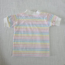 Load image into Gallery viewer, Vintage Healthtex Pastel Striped Shirt 3 months
