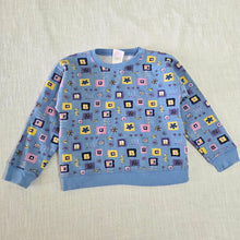 Load image into Gallery viewer, Vintage Geometric Floral Crewneck 4t/5t
