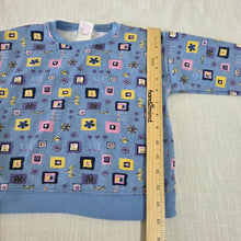 Load image into Gallery viewer, Vintage Geometric Floral Crewneck 4t/5t
