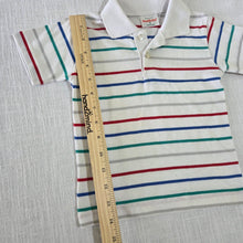 Load image into Gallery viewer, Vintage Healthtex Colorful Striped Polo 3t
