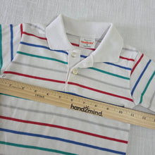 Load image into Gallery viewer, Vintage Healthtex Colorful Striped Polo 3t
