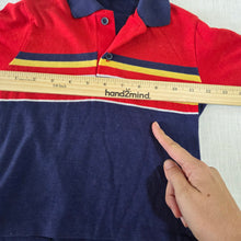Load image into Gallery viewer, Vintage Striped Chest Polo Shirt 3t

