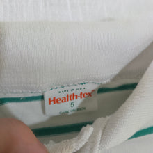 Load image into Gallery viewer, Vintage Healthtex Green Striped Polo 3t
