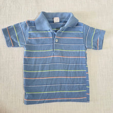 Load image into Gallery viewer, Vintage Donmoor Striped Polo 3t
