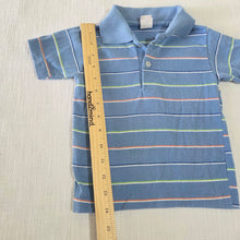 Load image into Gallery viewer, Vintage Donmoor Striped Polo 3t
