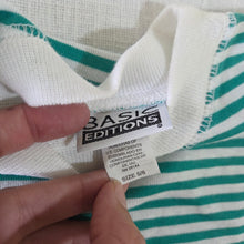 Load image into Gallery viewer, Vintage Green Striped Tank Top 4t
