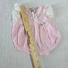 Load image into Gallery viewer, Vintage Pink Girly Cotton Bubble 0-3 months
