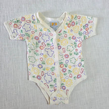 Load image into Gallery viewer, Vintage Floral Cotton Romper 3-6 months
