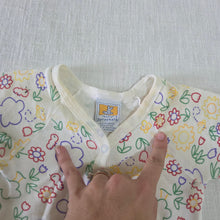 Load image into Gallery viewer, Vintage Floral Cotton Romper 3-6 months

