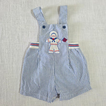 Load image into Gallery viewer, Vintage Sailor Sunsuit 3 months
