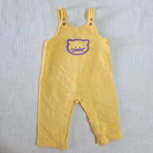 Load image into Gallery viewer, Vintage Kitty Dotted Overalls 9-12 months

