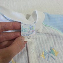 Load image into Gallery viewer, Vintage Nautical Flags Romper 9-12 months
