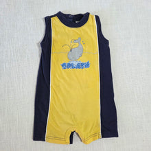 Load image into Gallery viewer, Vintage Whale Cotton Romper 12-18 months
