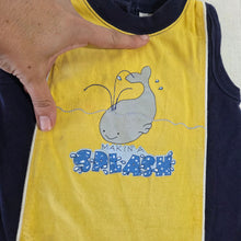 Load image into Gallery viewer, Vintage Whale Cotton Romper 12-18 months
