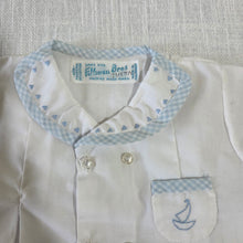 Load image into Gallery viewer, Vintage Sailboat Classic Romper 0-3 months
