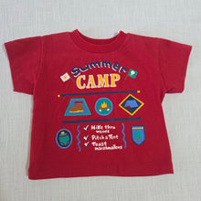 Load image into Gallery viewer, Vintage Summer Camp Tee 9-12 months

