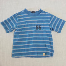 Load image into Gallery viewer, Vintage Oshkosh Striped Fish Tee 2t
