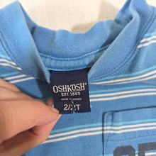 Load image into Gallery viewer, Vintage Oshkosh Striped Fish Tee 2t
