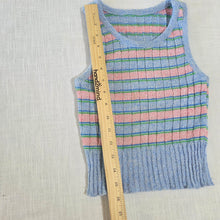 Load image into Gallery viewer, Vintage Striped Knit Tank Top 5t/6

