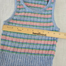 Load image into Gallery viewer, Vintage Striped Knit Tank Top 5t/6
