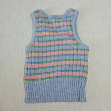 Load image into Gallery viewer, Vintage Striped Knit Tank Top 5t/6
