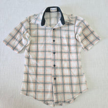 Load image into Gallery viewer, Vintage 60s Van Heusen Plaid Buttondown kids 10
