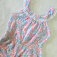 Load image into Gallery viewer, Vintage Candlesticks Floral Romper 4t/5t
