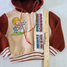 Load image into Gallery viewer, Vintage 80s Soccer Sweater 18-24 months

