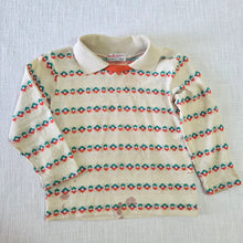 Load image into Gallery viewer, Vintage 70s Healthtex Pattern Long Sleeve 2t/3t
