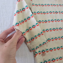 Load image into Gallery viewer, Vintage 70s Healthtex Pattern Long Sleeve 2t/3t
