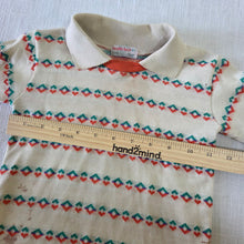 Load image into Gallery viewer, Vintage 70s Healthtex Pattern Long Sleeve 2t/3t
