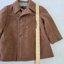 Load image into Gallery viewer, Vintage Brown Peasant Coat 2t
