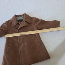Load image into Gallery viewer, Vintage Brown Peasant Coat 2t
