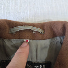 Load image into Gallery viewer, Vintage Brown Peasant Coat 2t
