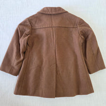 Load image into Gallery viewer, Vintage Brown Peasant Coat 2t
