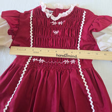 Load image into Gallery viewer, Vintage 70s Polly Flinders Smocked Dress 4t/5t
