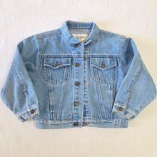 Load image into Gallery viewer, Vintage Blue Jean Jacket 5t/6

