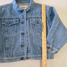 Load image into Gallery viewer, Vintage Blue Jean Jacket 5t/6
